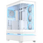 ASUS PRIME AP304 TG ARGB wit ATX mid-tower pc-behuizing