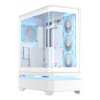 ASUS PRIME AP304 TG ARGB wit ATX mid-tower pc-behuizing
