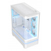 ASUS PRIME AP304 TG ARGB wit ATX mid-tower pc-behuizing