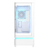 ASUS PRIME AP304 TG ARGB wit ATX mid-tower pc-behuizing