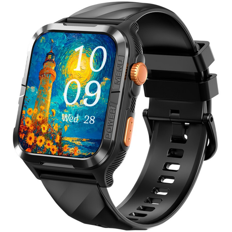 Blackview W10 Pro Smartwatch, zwart (W10PROBLACK)