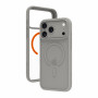 dbramante1928 Grenen Ultra RS MagSafe-hoesje voor iPhone 17 Pro Max / 18 Pro Max, D3O, Frosted Clear