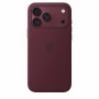 Apple iPhone 18 Pro Max silicone case met MagSafe – bordeaux
