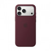 Apple iPhone 18 Pro Max silicone case met MagSafe – bordeaux