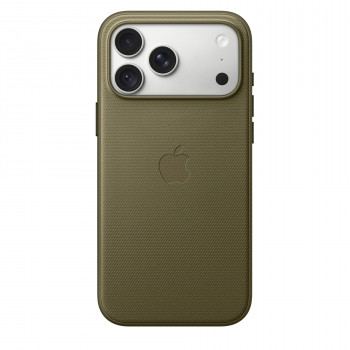 Apple iPhone 18 Pro Max TechWoven case met MagSafe – olijf