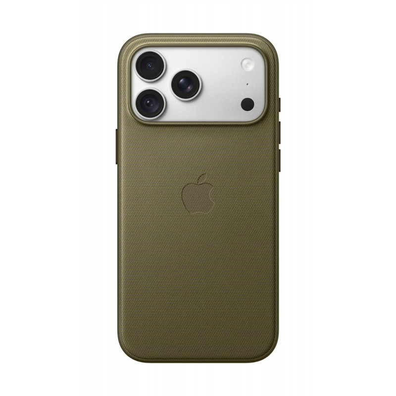 Apple iPhone 18 Pro Max TechWoven case met MagSafe – olijf