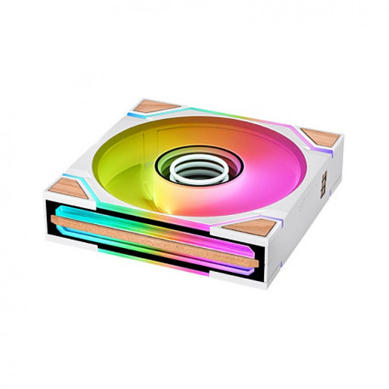 Thermaltake SWAFAN 120 EX INFINITY Snow Wood Edition 3-pack behuizingsventilatoren