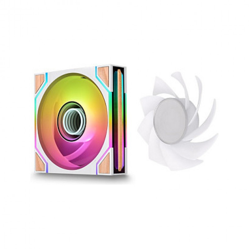 Thermaltake SWAFAN 120 EX INFINITY Snow Wood Edition 3-pack behuizingsventilatoren
