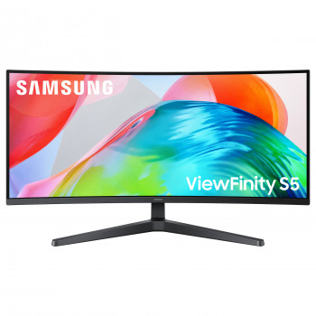 Samsung S34H550GAU 34 inch UltraWide QHD VA-monitor – 3440 x 1440, 21:9, 120 Hz, 5 ms, HDR, HDMI, DisplayPort