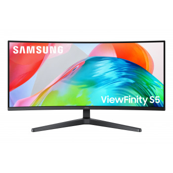Samsung S34H550GAU 34 inch UltraWide QHD VA-monitor – 3440 x 1440, 21:9, 120 Hz, 5 ms, HDR, HDMI, DisplayPort