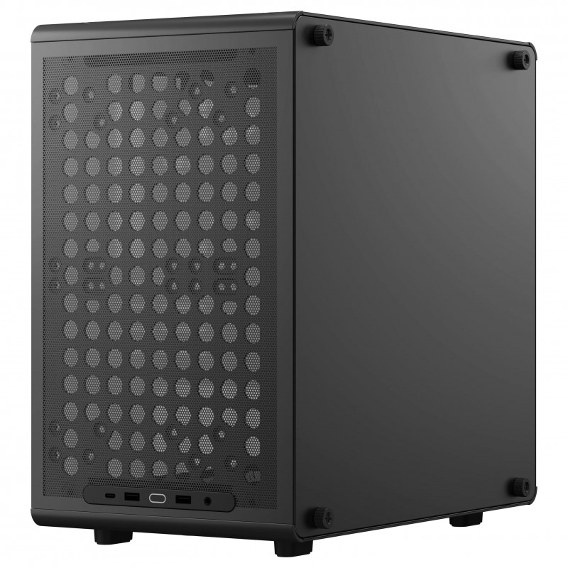Cooler Master Q300L V3 Micro-ATX mini-tower pc-behuizing met gehard glas, zwart