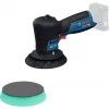Bosch GPX 12V-125 Professional accu-polisseermachine 06019L4100, 12 V, 125 mm, blauw/zwart, solo (zonder accu en oplader)