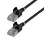 StarTech Slim Cat6a U/FTP patchkabel RJ45, 1,5 m, zwart