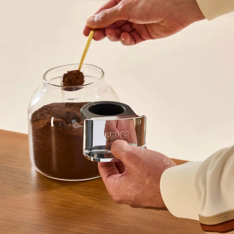 Krups Coffee Crush SA401LE0 espressomachine, zwart/groen