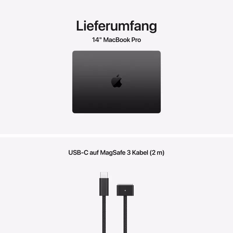Apple MacBook Pro 14 inch M5 10-core CPU 10-core GPU 24GB – Space Black (CTO)