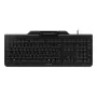 Cherry SMART BOARD 1150 bedrade toetsenbord met smartcard-lezer, USB, Duitse layout (QWERTZ), zwart