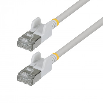 StarTech Slim Cat6a U/FTP patchkabel RJ45, 1 m, wit