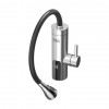 Teesa TSA4107 doorstroomverwarmer keukenkraan met flexibele uitloop, metaal