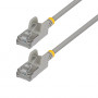 StarTech Slim Cat6a U/FTP patchkabel RJ45, 0,8 m, grijs