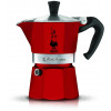 Bialetti Candyland Moka Express 3TZ handmatige koffiemachine, 150 ml, rood