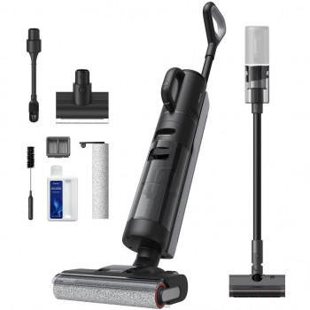 Dreame G12 Dual 5-in-1 nat- & droog steelstofzuiger, 28000 Pa, zwart