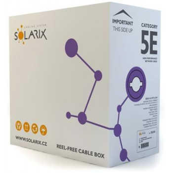 SOLARIX Cat5e U/UTP netwerkkabel, 500 m, LSZH