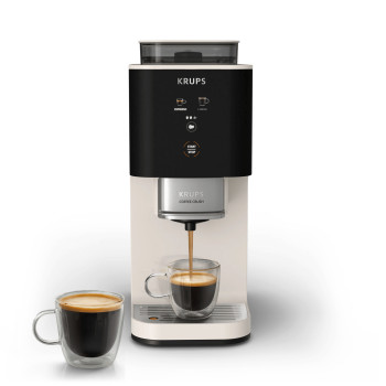 Krups SA4001E0 volautomatische espressomachine, ivoor