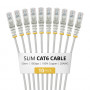 StarTech.com Slim Cat6 U/UTP patchkabel RJ45, 0,5 m, grijs, 10-pack