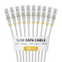 StarTech.com Slim Cat6 U/UTP patchkabel RJ45, 0,25 m, grijs, 10-pack