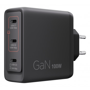 Lenovo Multi-Port USB-C 100W GaN oplader