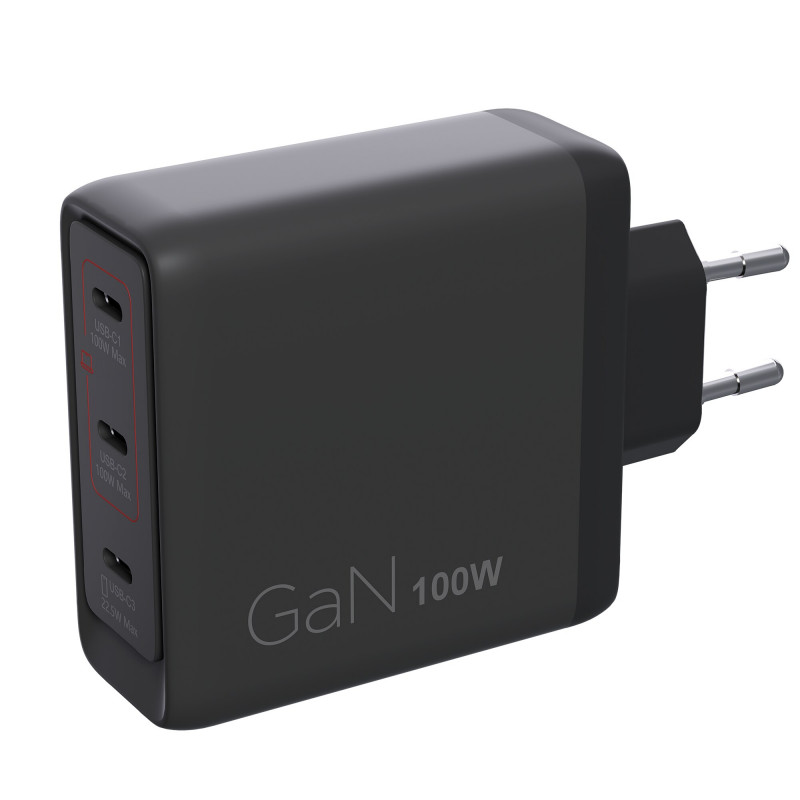 Lenovo Multi-Port USB-C 100W GaN oplader