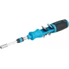 HAZET 811R-4 bit-ratelschroevendraaier, blauw/zwart
