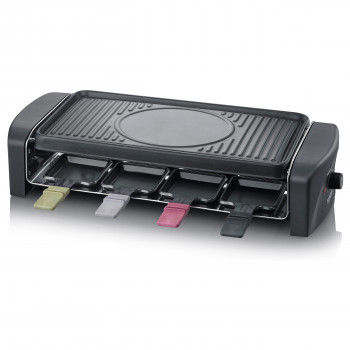 Severin raclettegrill (RG 9646), zwart, 1400 W