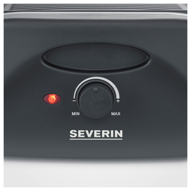 Severin raclettegrill (RG 9646), zwart, 1400 W