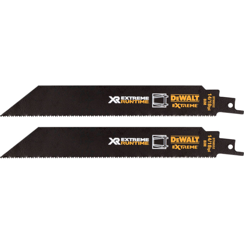 DeWalt Extreme Runtime DT99550-QZ reciprozaagbladset, 13 delen, 152-230 mm