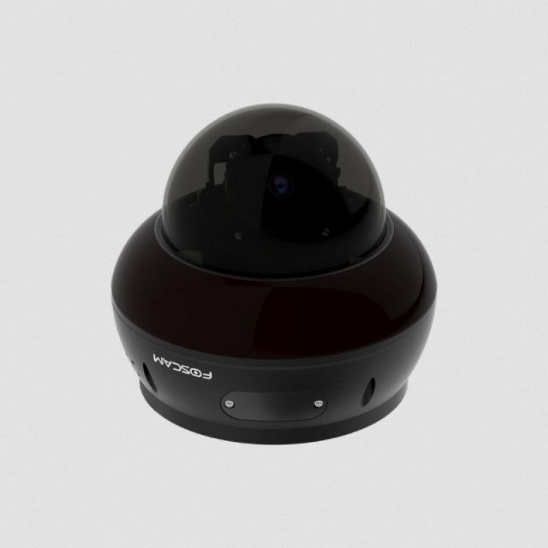FOSCAM camera PoE D8ET 8MP zwart