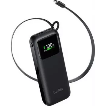 Belkin UltraCharge Smart Display powerbank 11.000 mAh 60 W – zwart
