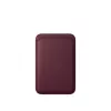 Apple iPhone FineWoven wallet met MagSafe – bordeaux