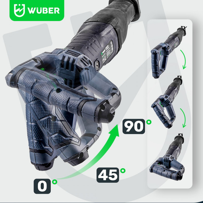 WUBER W17530 reciprozaag, 1700 W