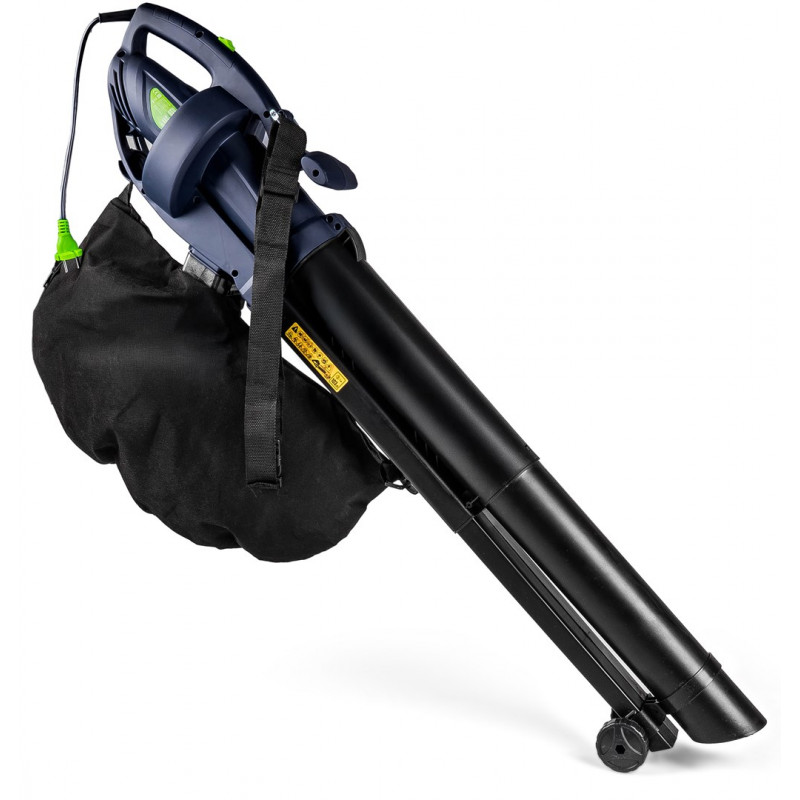 Wuber W43420 elektrische bladblazer met versnipperaar, 3000 W, 10:1