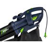 Wuber W43420 elektrische bladblazer met versnipperaar, 3000 W, 10:1