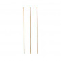 Papstar pure rietjes 87702, bruin, 100 stuks