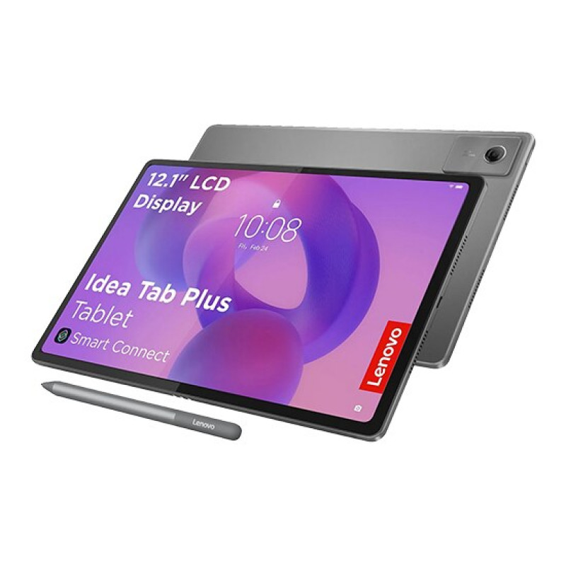 Lenovo Idea Tab Plus 12,1 inch 2,5K Wi-Fi tablet – 8GB RAM, 256GB, met stylus, grijs