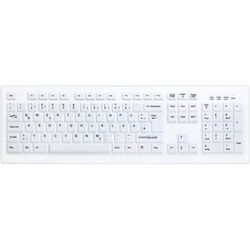 Active Key AK-C8100 draadloos hygiënetoetsenbord, geseald, Zwitserse layout (QWERTZ), wit