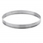 De Buyer geperforeerde ronde taartring van roestvrij staal, 18,5 cm (3099.07)