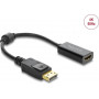 Delock actieve DisplayPort 1.4 naar HDMI-adapter, 4K 60 Hz, HDR