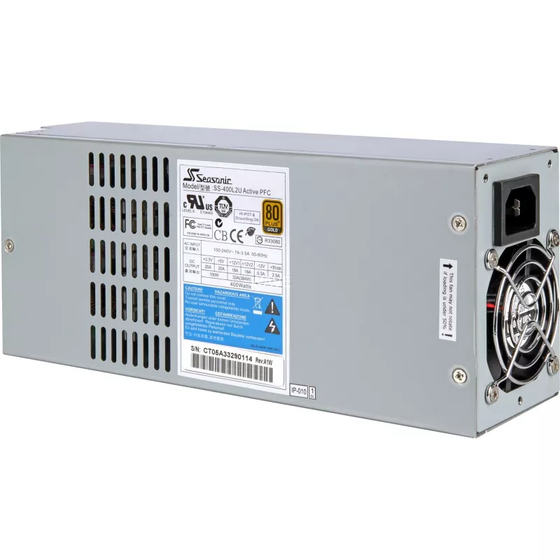 Seasonic SS-400L2U 400W 2U rackmount servervoeding (ATX12V / EPS12V)