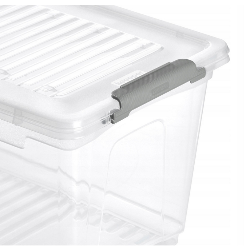 keeeper Leonie Clip-Box met deksel, 5,4 L, transparant (1115700100000)