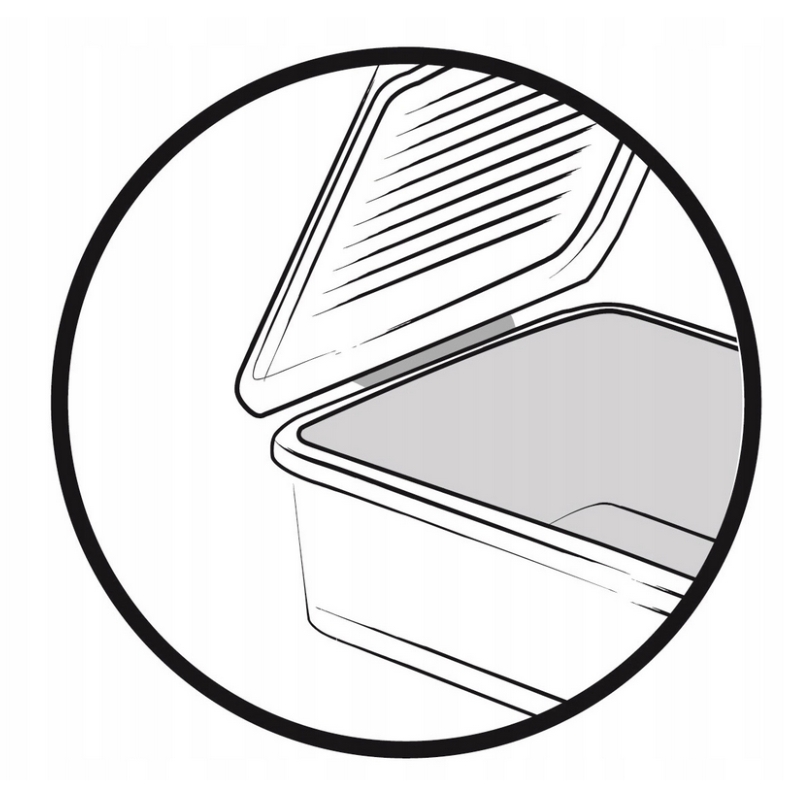 keeeper Leonie Clip-Box met deksel, 5,4 L, transparant (1115700100000)