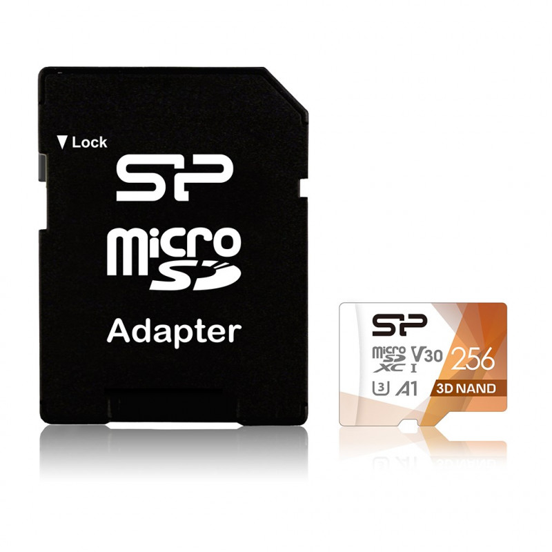 Silicon Power Superior Pro 256 GB MicroSDXC UHS-I Class 10 flashgeheugenkaart